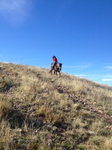 Big hills and lots of rocks...of course its the Rockies!