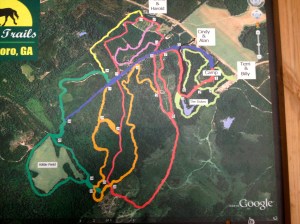 Mingos trail map