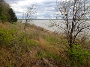 riding down by the water