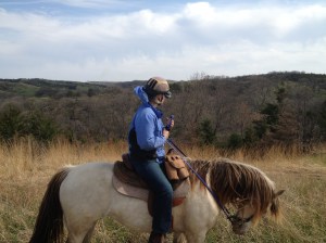 Brenda & Snowy (owner of Turkey Creek Ranch Horsecamp)
