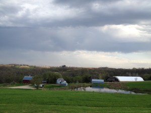 view of compound from my trailer