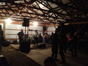 big party with great live music