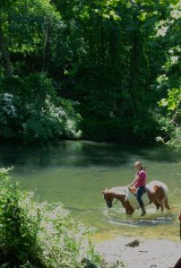 group trail ride guide Bridgett
