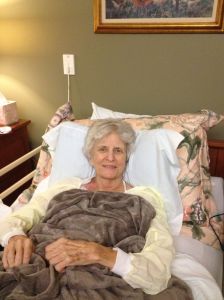 mom's haircut by Ernest