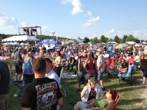 Rock & Ribs at the fairgrounds