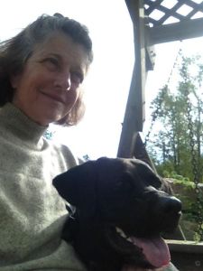 selfie on the swing with Tommy