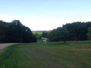 down the road, horses in pastures